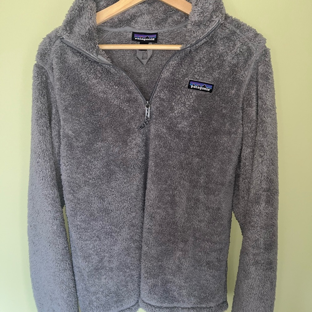 Patagonia Charcoal Sherpa Fleece Jacket - Picture 2 of 4